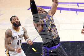 Pelicans Lakers Basketball