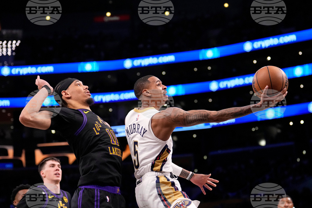 Pelicans Lakers Basketball