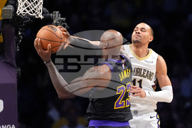 Pelicans Lakers Basketball