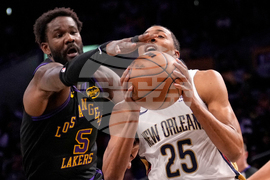 Pelicans Lakers Basketball