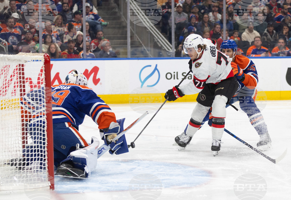 Senators Oilers Hockey