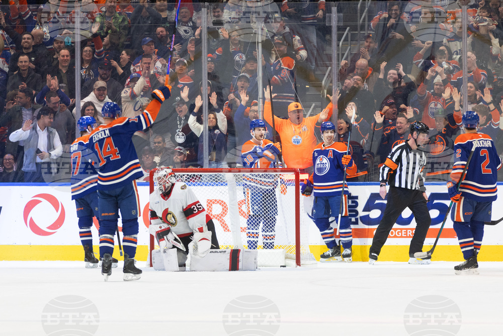 Senators Oilers Hockey