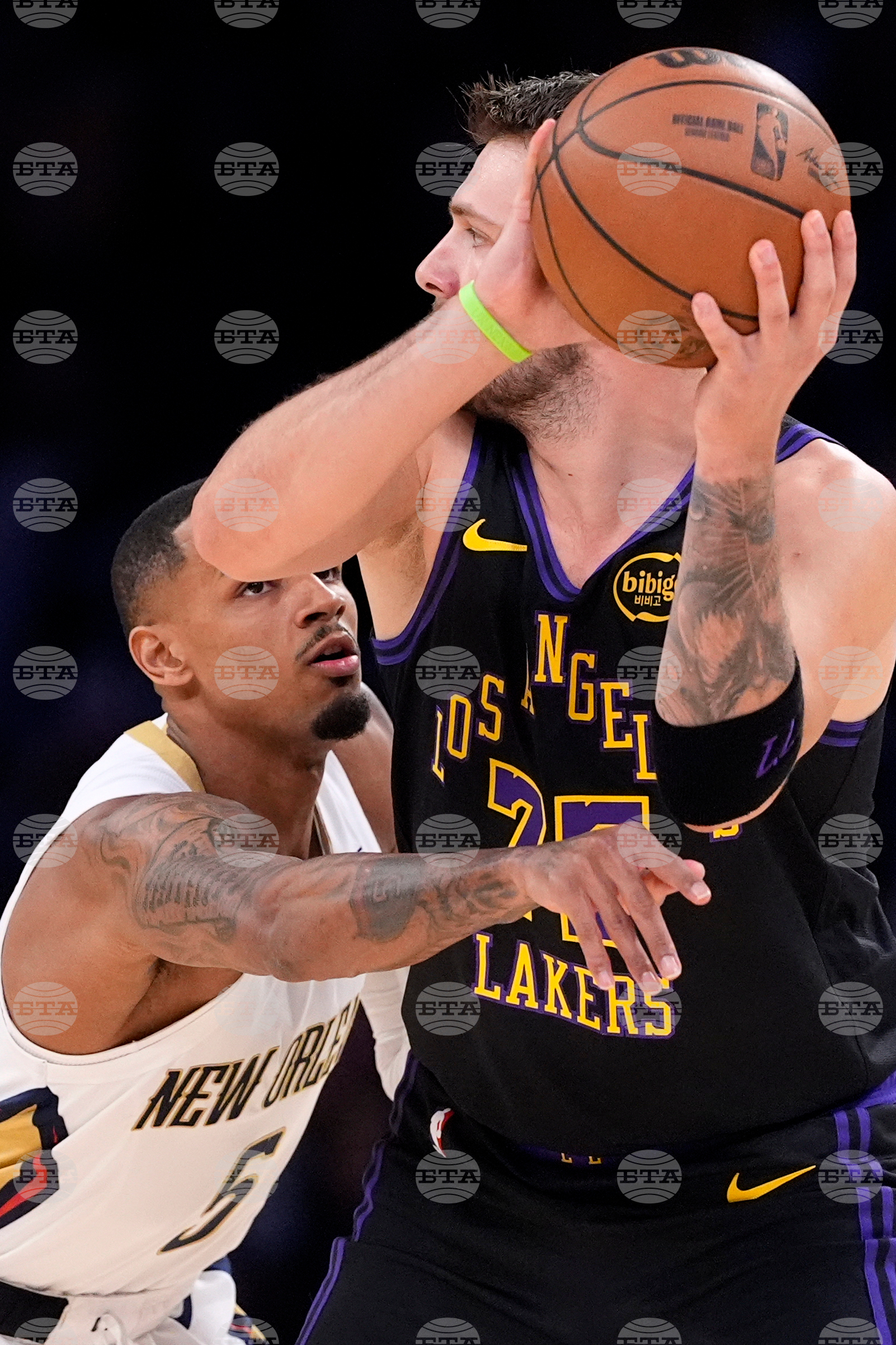 Pelicans Lakers Basketball