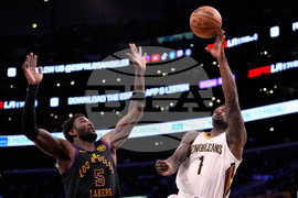 Pelicans Lakers Basketball