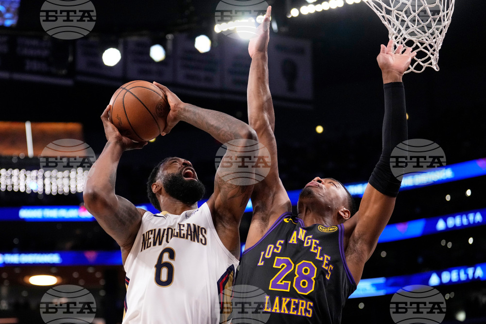 Pelicans Lakers Basketball