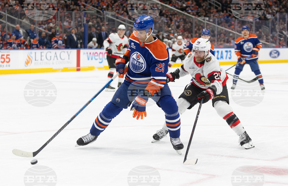 Senators Oilers Hockey