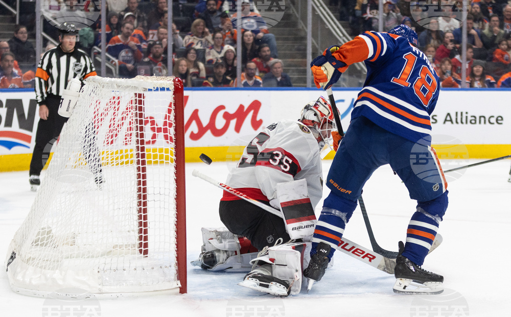 Senators Oilers Hockey