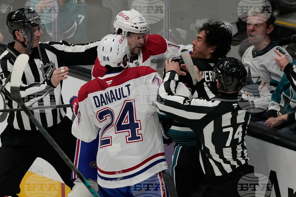 Canadiens Sharks Hockey
