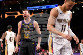 Pelicans Lakers Basketball