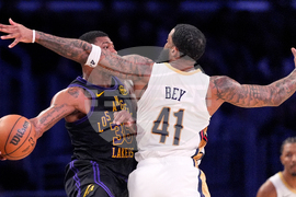 Pelicans Lakers Basketball