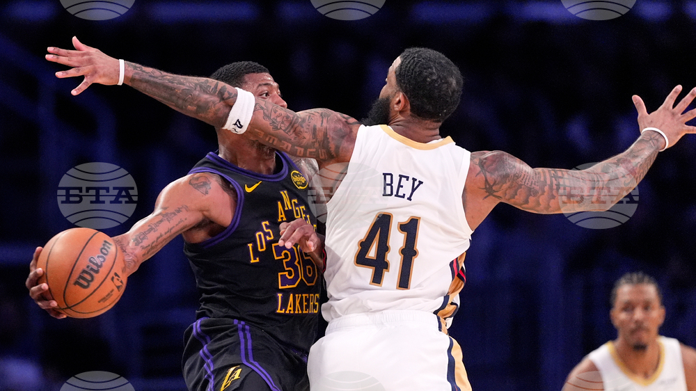 Pelicans Lakers Basketball