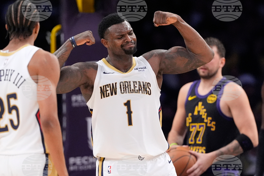 Pelicans Lakers Basketball