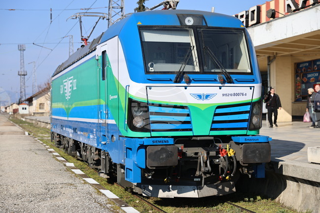 Карлово - локомотив „Смартрон“ - пускане в експлоатация