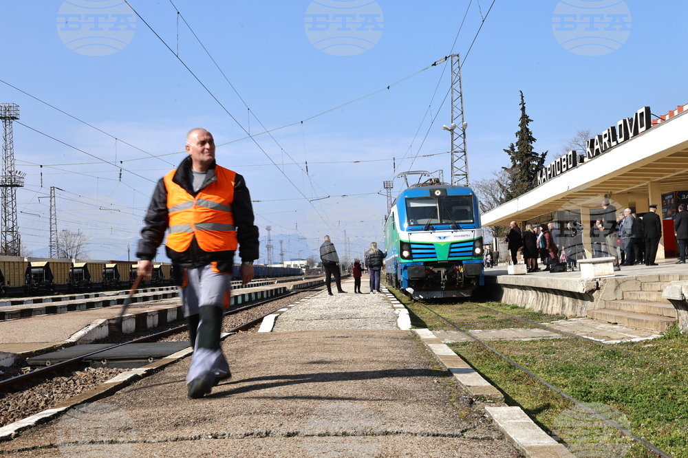 Карлово - локомотив „Смартрон“ - пускане в експлоатация