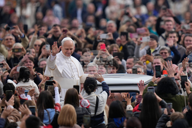 APTOPIX Vatican Pope