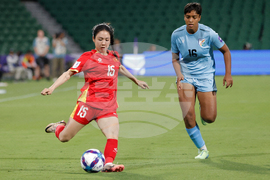 Women's Asia Cup Soccer India Vietnam