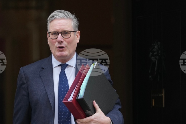 Британският премиер Киър Стармър обсъди с Доналд Тръмп ситуацията в Близкия изток 