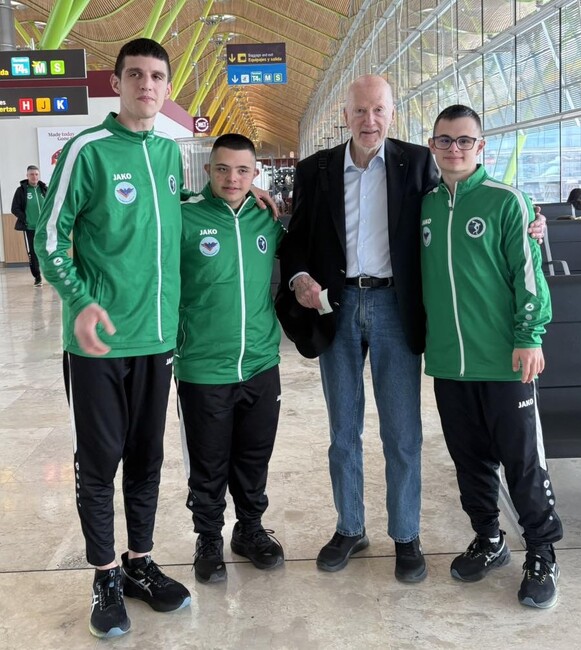 Негово величество цар Симеон Сакскобурготски пожела успех на състезателите, които ще представят България на Световното първенство по лека атлетика в зала за спортисти с увреждания