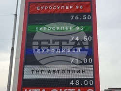 Скопие - цени на горивата