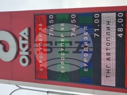 Скопие - цени на горивата