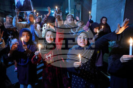India Iran US Israel Protest