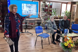 Търговище - проф. Димитър Чолаков - литературно творчество - представяне