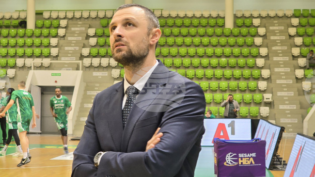 Баскетболният Балкан се разделя със старши треньора Васил Христов