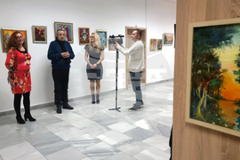 Ямбол - изложба „Молитва за пролет“ на Ваня Велева - откриване