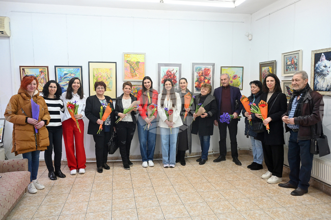 Монтана - международен празник на жената 8 март - изложба