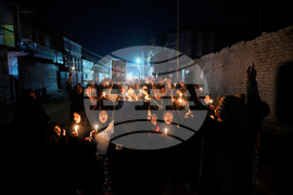 APTOPIX India Iran US Israel Protest