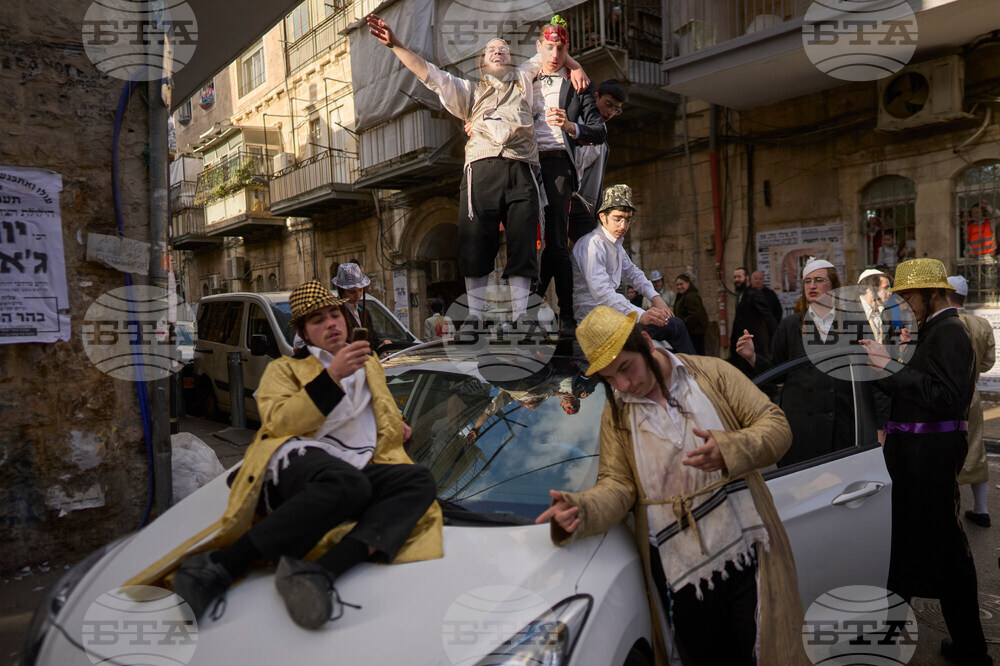 APTOPIX Israel US Iran Purim