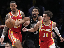 Hawks Nets Basketball