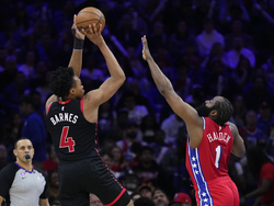 Raptors 76ers Basketball