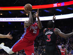 Raptors 76ers Basketball