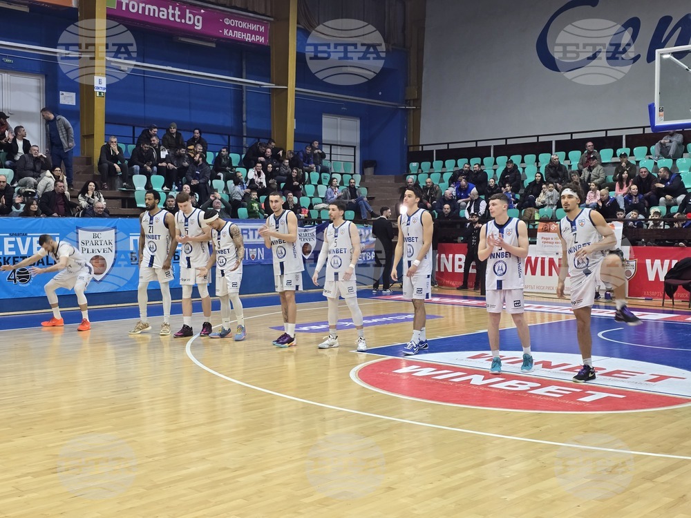 Спартак Плевен надделя у дома срещу Рилски спортист в мач от Националната баскетболна лига