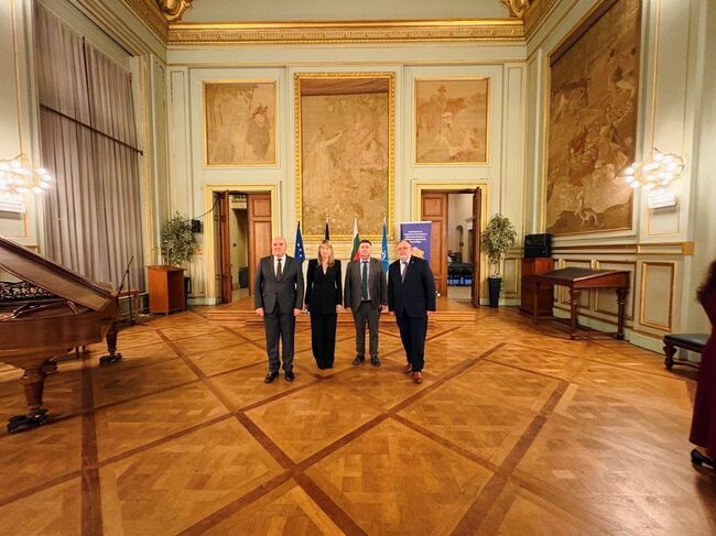 По повод Националния празник на Република България, на 3 март 2026 г., в Брюксел се състоя прием, организиран съвместно от трите български дипломатически мисии 