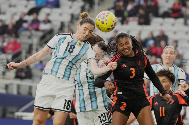 APTOPIX SheBelieves Argentina Columbia Soccer