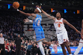 Thunder Knicks Basketball