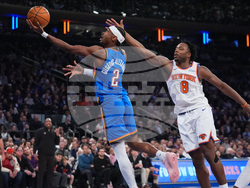 Thunder Knicks Basketball