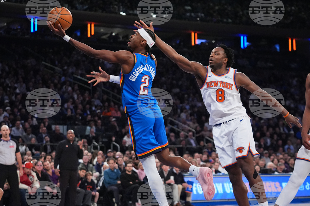 Thunder Knicks Basketball