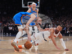 Thunder Knicks Basketball