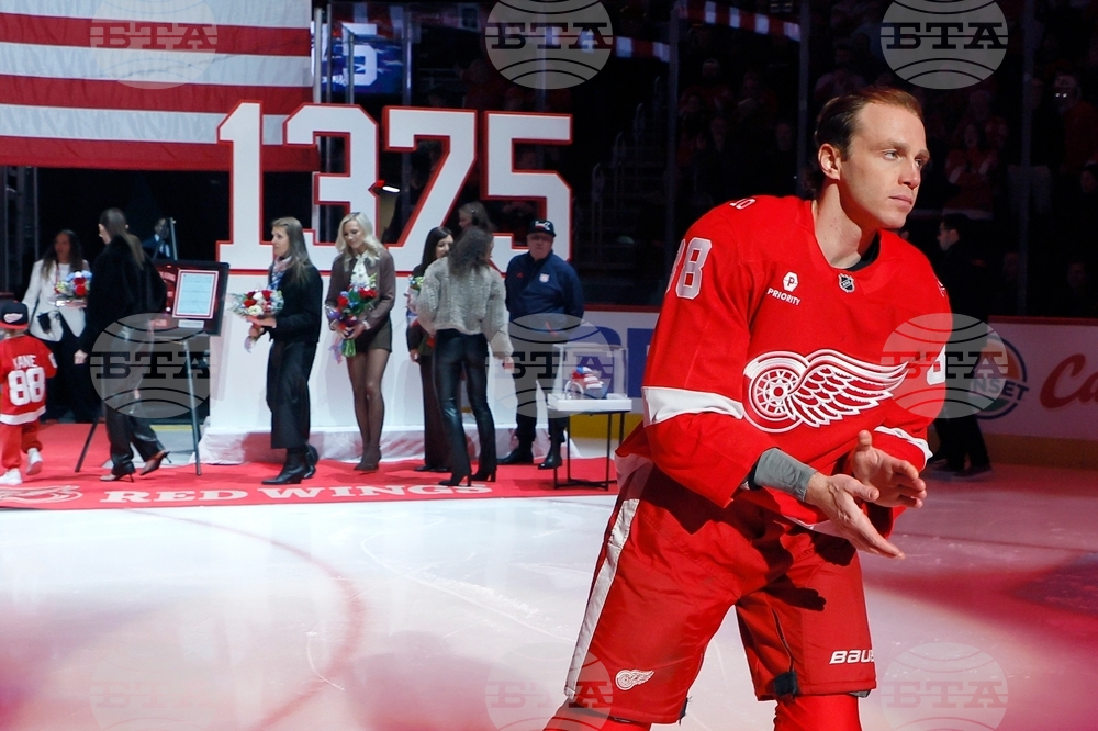 Golden Knights Red Wings Hockey