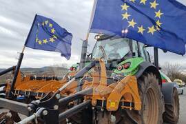 Дупница - земеделски производители - протест