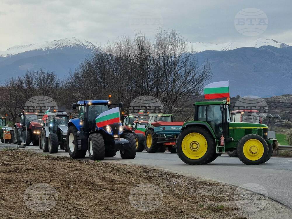 Дупница - земеделски производители - протест