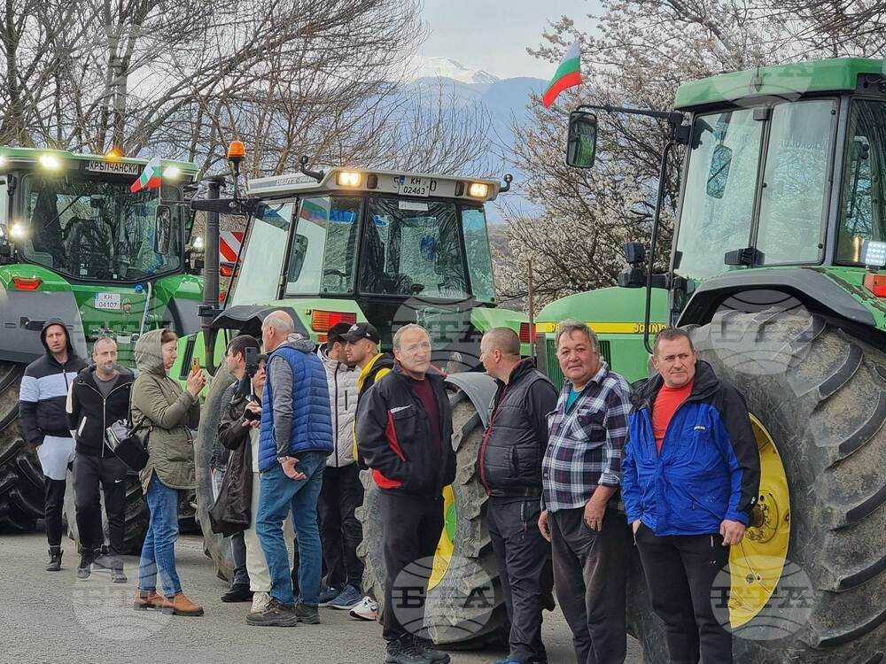 Дупница - земеделски производители - протест