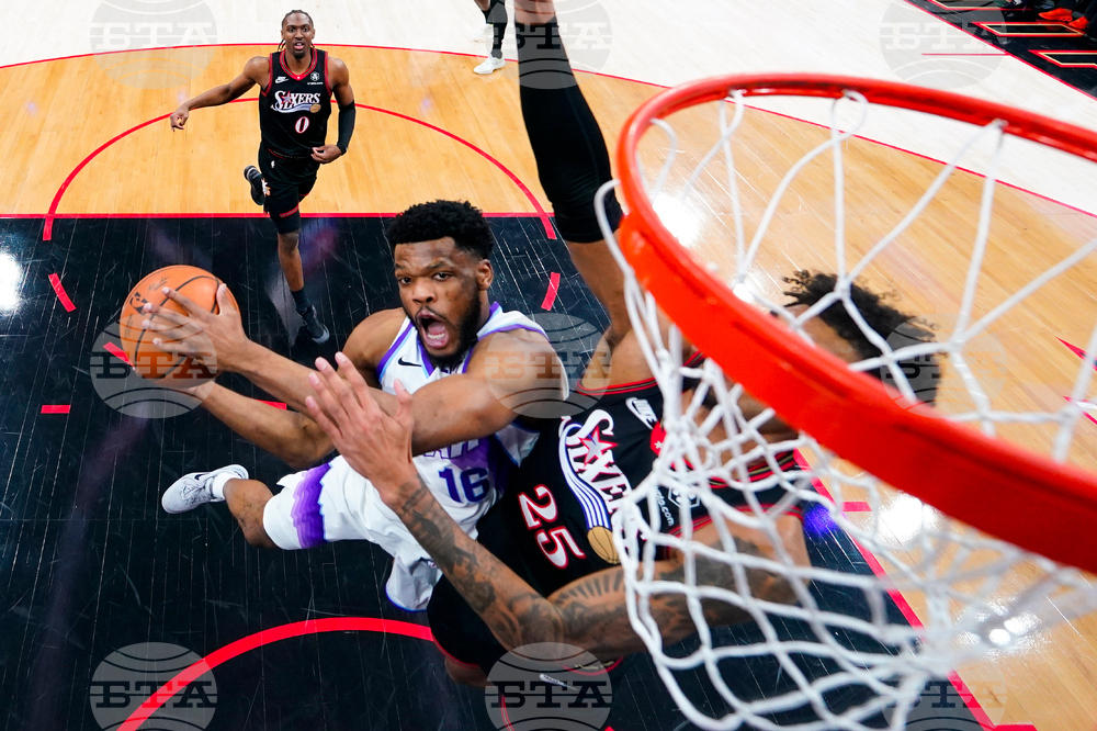 Jazz 76ers Basketball