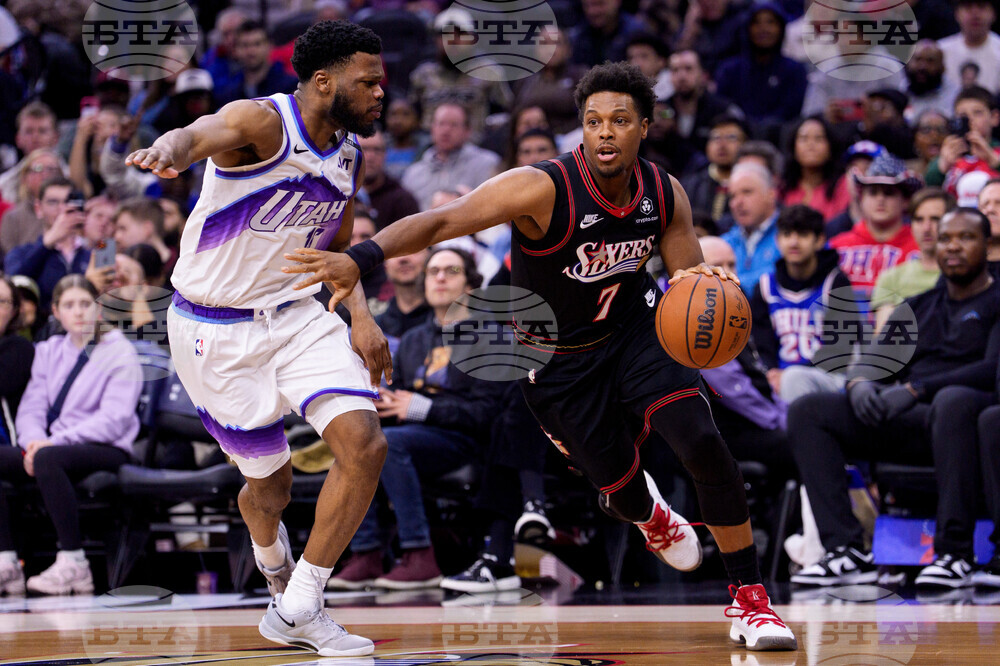 Jazz 76ers Basketball