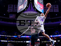 Jazz 76ers Basketball