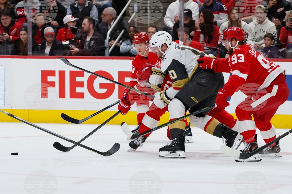 Golden Knights Red Wings Hockey