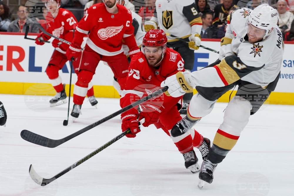 Golden Knights Red Wings Hockey